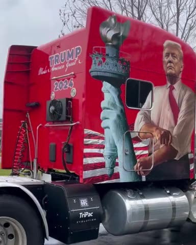 Wow, what a truck. What an artist. Thank you! We will, MAKE AMERICA GREAT AGAIN