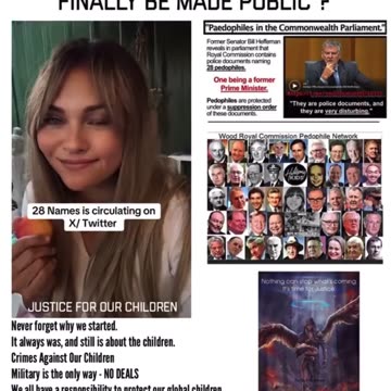 RELEASE THE 28 NAMES - JUSTICE FOR OUR CHILDREN !!