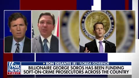 Ron DeSantis blasts leftist prosecutor