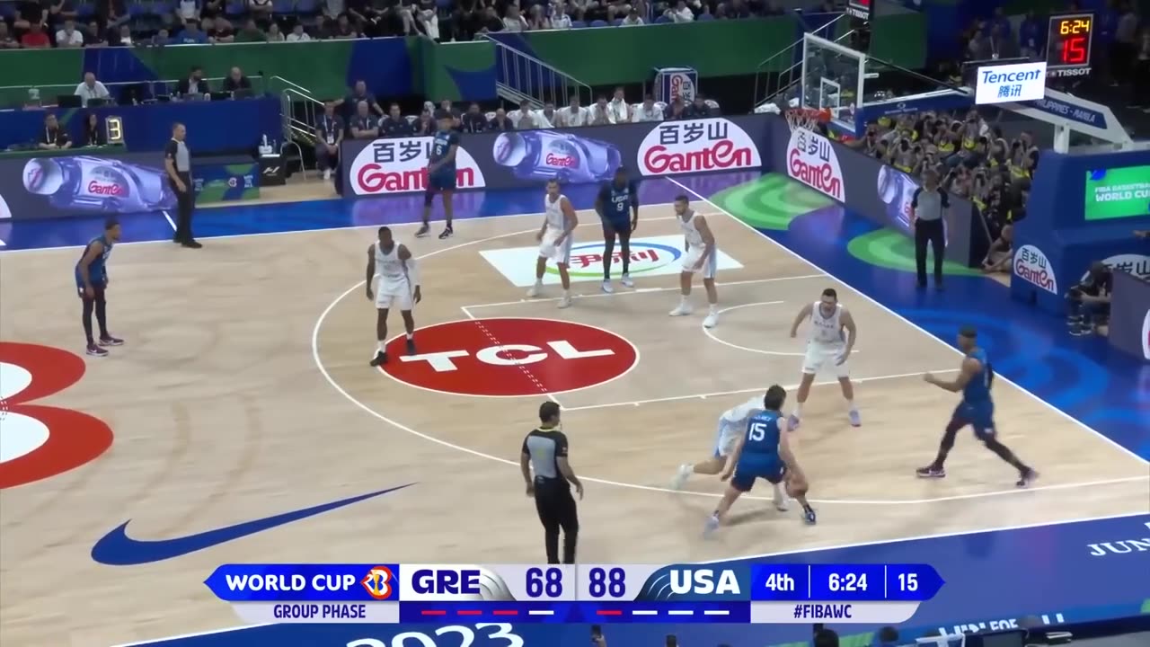 GREECE vs USA _ #FIBAWC _ August 28, 2023