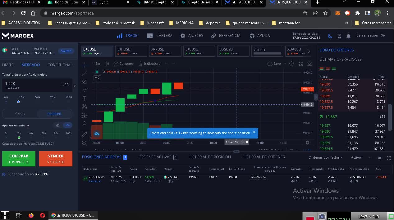 COMO GANAR EN Y REVIEW DE LOS ECHANGE MEX, BIBYT,,BITGET Y MARGEX