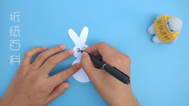 Mid-Autumn Festival handmade rabbit lantern, cute and cute, handmade DIY origami tutorial4
