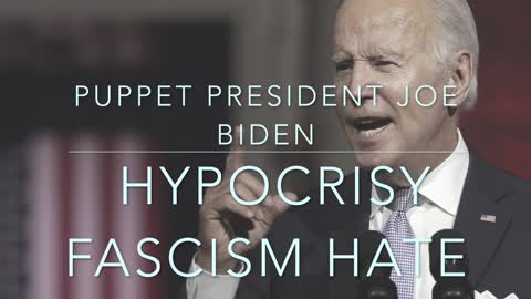 Puppet President Joe Biden