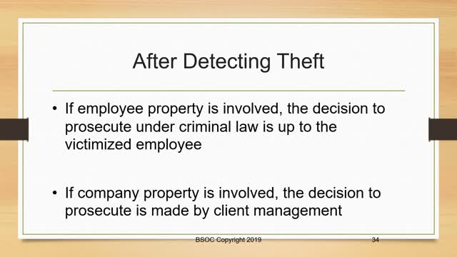 GA Basic Security Officer Course Part 3: Principal GA Misdemeanors and Felonies