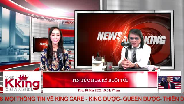 TIN TỨC HOA KỲ BUỔI TỐI - 03/10/2022 - The KING Channel