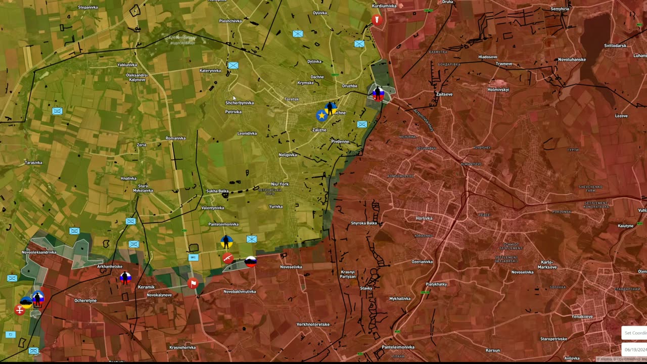 The Russians Are Storming Toretsk From Three Directions. Military Summary And Analysis For 2024.6.19