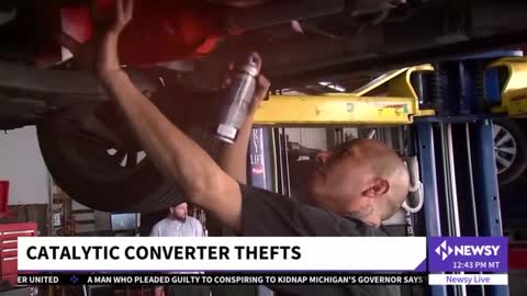 There's A Rise In Catalytic Converter Thefts Across The U.S.