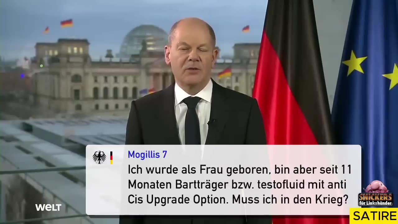 Wehrpflicht für ALLE? 😱 #satire