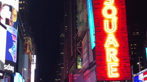 Times Square after COVID19