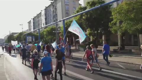 Germans protest against Agenda 2030 (July 2022)