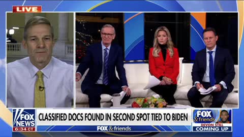 Jim Jordan discusses the latest on Joe Biden's Classified Documents Scandal