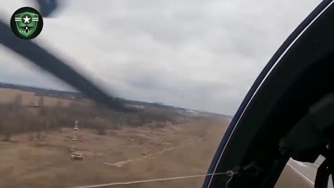 Russia releases dramatic cockpit video of helicopter attack on Ukrainian air defenc