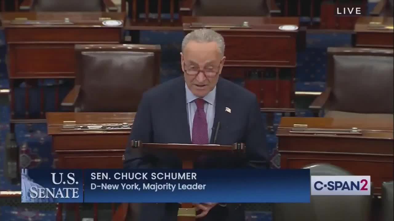 Chuck SCHUMER: "Just a note: How despicable a man is Donald Trump?! He lost an election legitimately