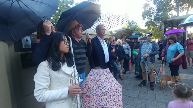 The Umbrella People of Perth - Leigh's speech