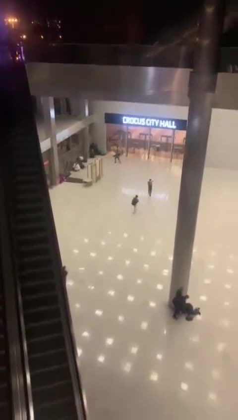 Gunmen in combat fatigues open fire at Moscow concert hall