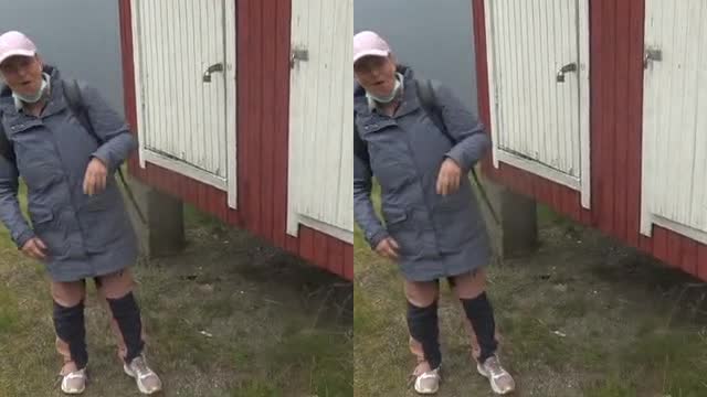 AI video smoothing example