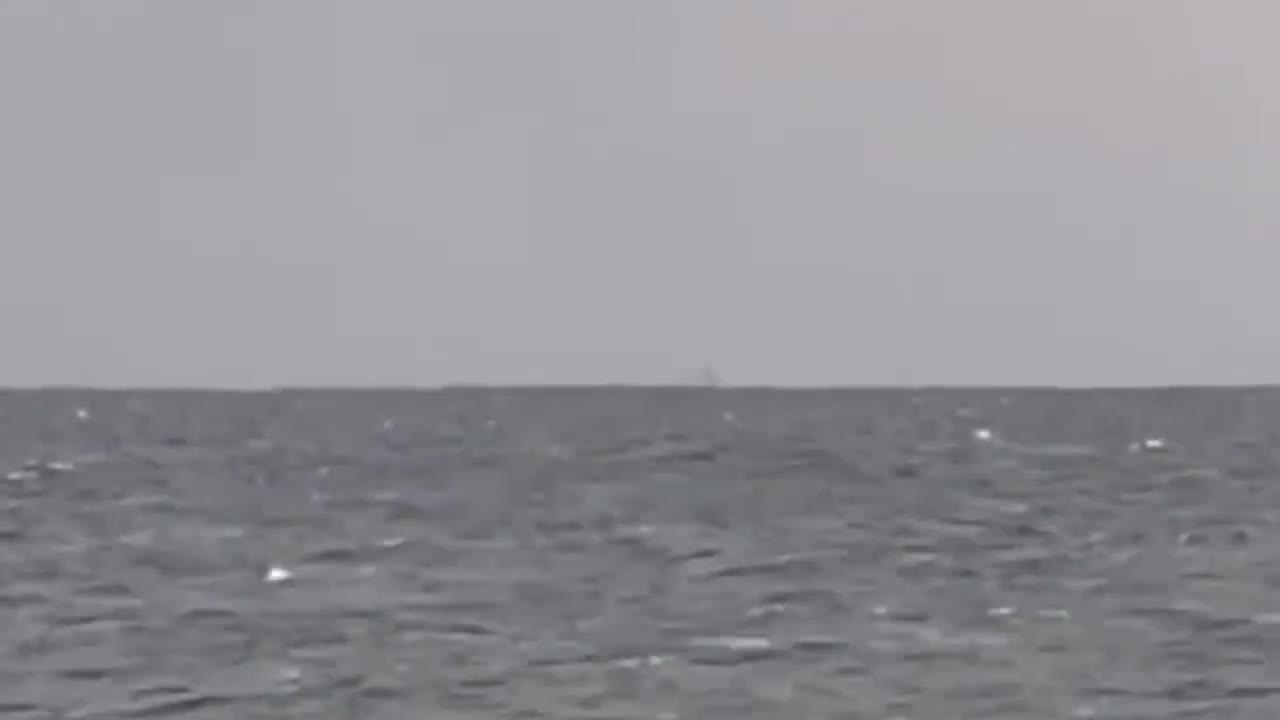 Russian Warship Launch A Missile From Gulf Of Odessa