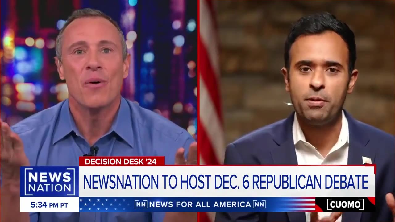 NEW: Vivek Ramaswamy humiliates Chris Cuomo on his own show