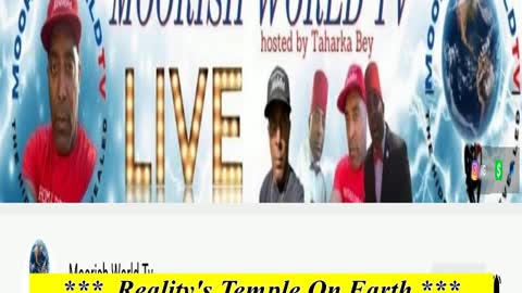 Message 2 HATERZ Of Taharka Bey #MoorishWorldTv