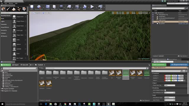 Part 10: UE4 - Introduction to Game Art - 53-LandScapePart.