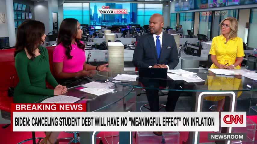 CNN reporter explains impact of student debt relief on economy