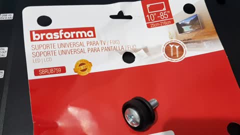 Unboxing Suporte Universal Brasforma SBRUB759 - Suporte para TV