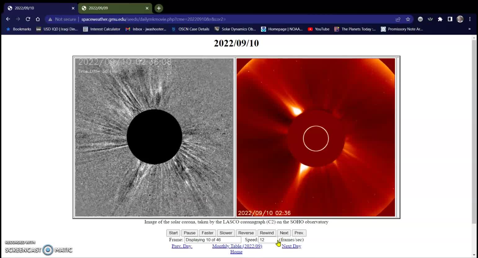 Sneaky CME Inbound 09-10-22