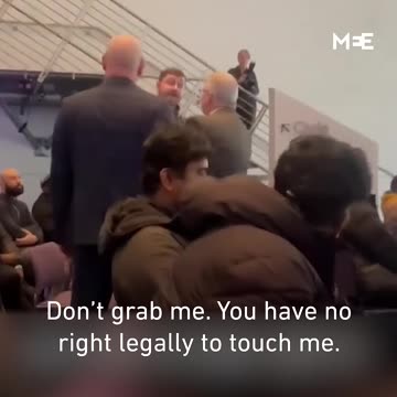 Activists interrupt British BAE Systems