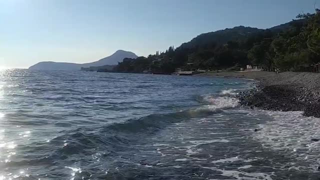 Закат и море....