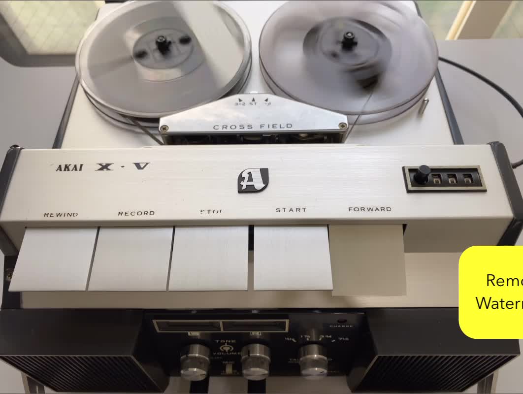 AKAI X-V portable reel to reel