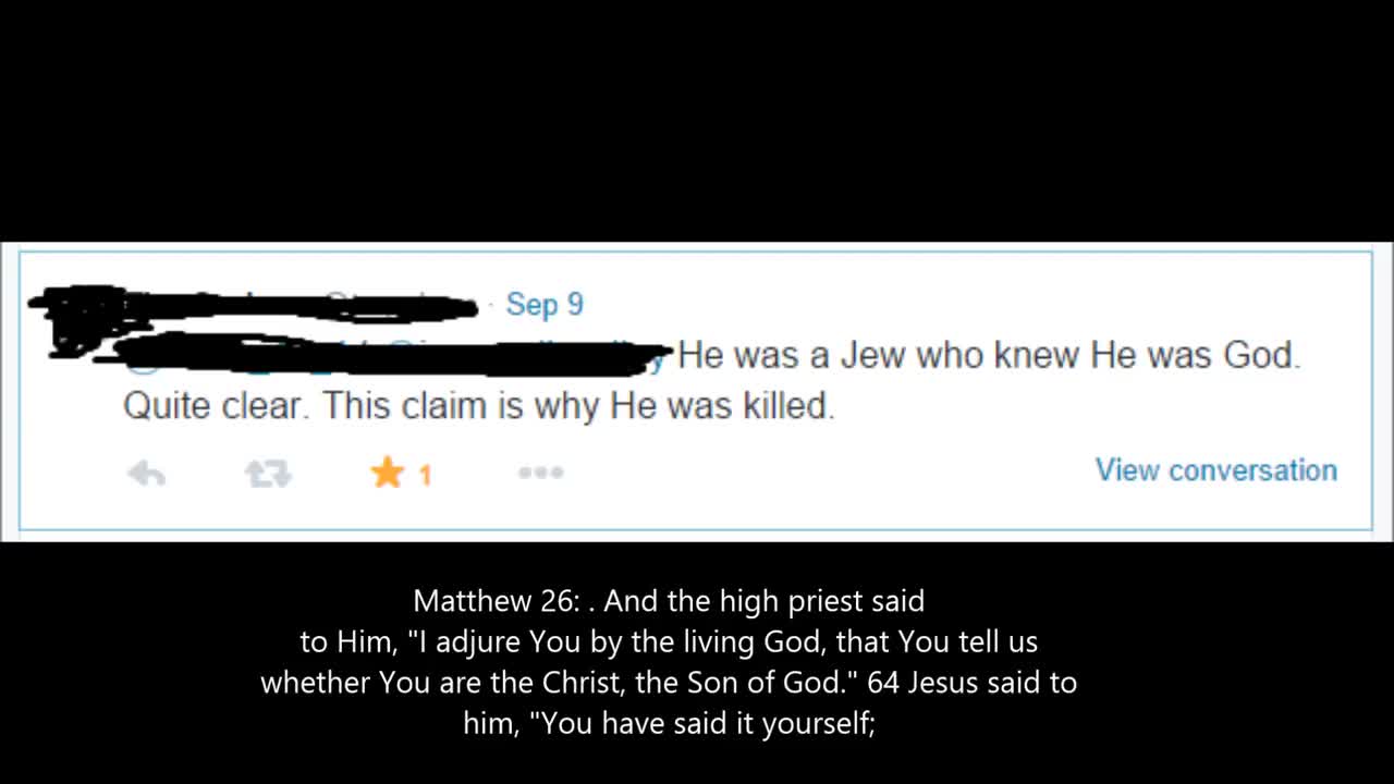 Why was Jesus killed?