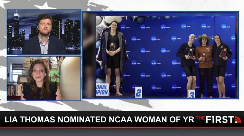 Libby Emmons on the NCAA nominating Lia Thomas for Woman of the Year!