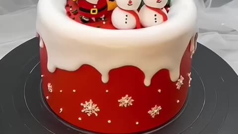 Simple christmas cake