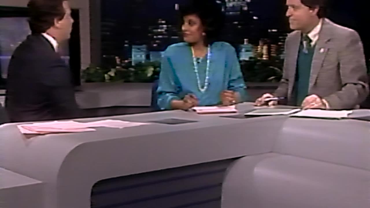 March 17, 1989 - WISH Indianapolis Newscast Following Indiana - George Mason Tournament Game