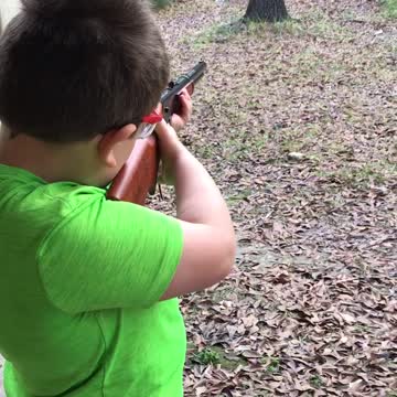 He didn’t shoot his eye out!