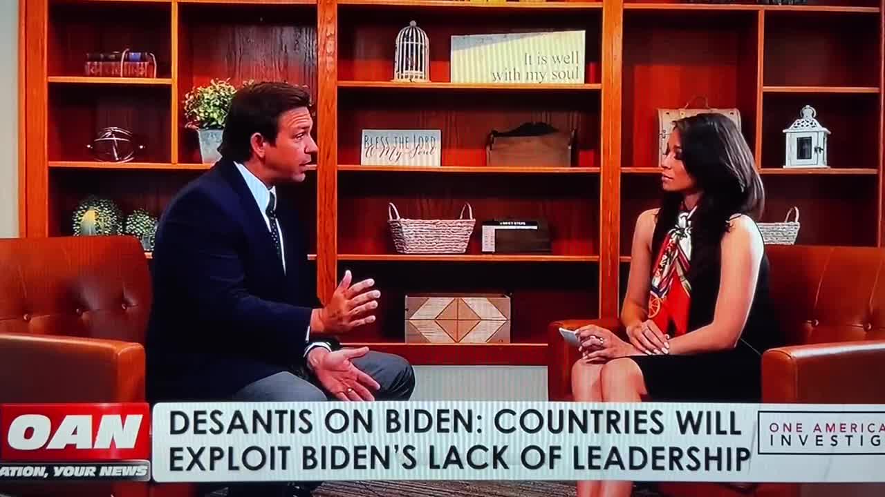 DeSantis is On Point Once AGAIN!: "Biden is 6 fries short of a happy meal"