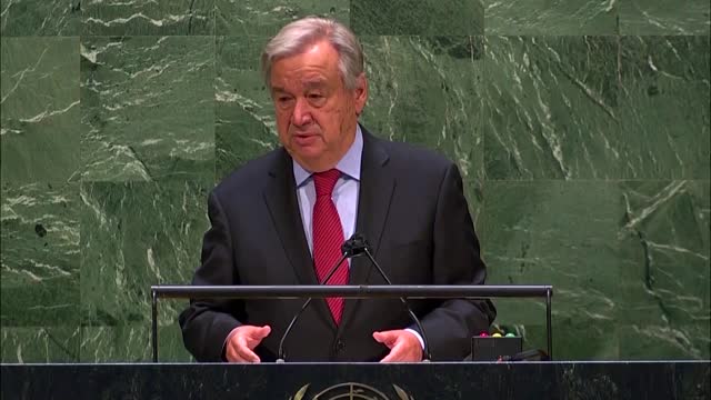 "If there is hell on earth, it is the lives of children in Gaza today" -UN chief