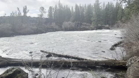 Beautiful Upper Deschutes River Trail – Central Oregon – 4K