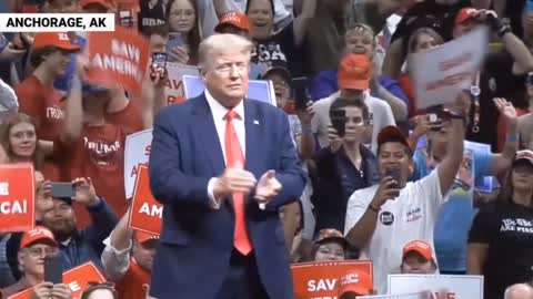 Highlights of President Donald Trump at Save America Rally in Anchorage, AK 7-9-22