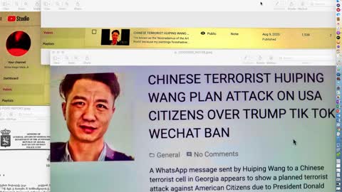 YOUTUBE CENSORS TRUMP TIKTOK WECHAT BAN THREATS AGAINST USA CITIZENS VIOLATES COMM DECENCY ACT