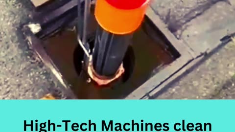 High-Tech Machines keep storm drains clear and floods😲😆