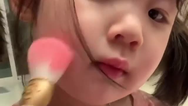 cute baby kids korean girls make up ep:05
