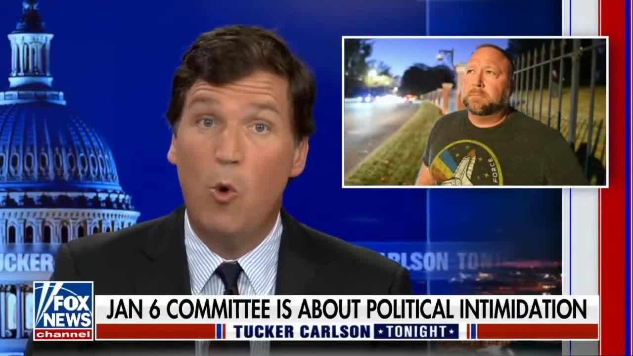 Video: Alex Jones Tried To Stop Jan 6th Riot: Tucker Carlson Reports