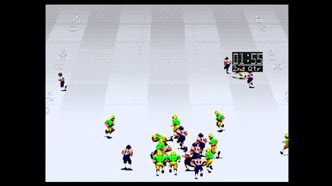 Madden93 (Sega Genesis) Chicago vs Green Bay Part2