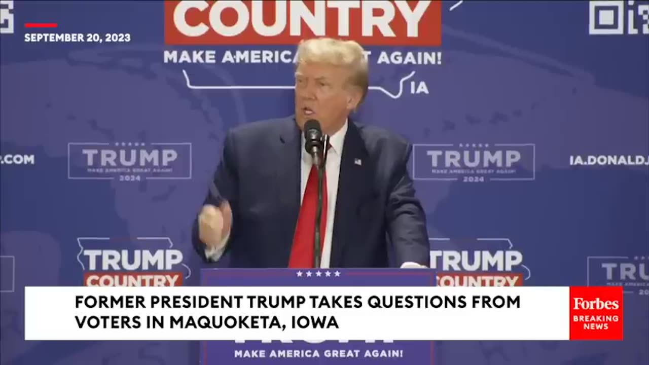 Trump ranting against woke