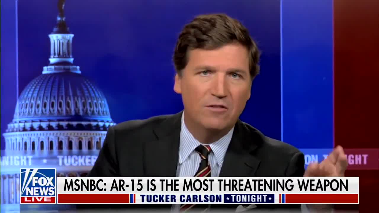 Tucker Carlson rips Joe spreading lies that AR-15 is deadlier than weapons used in Vietnam