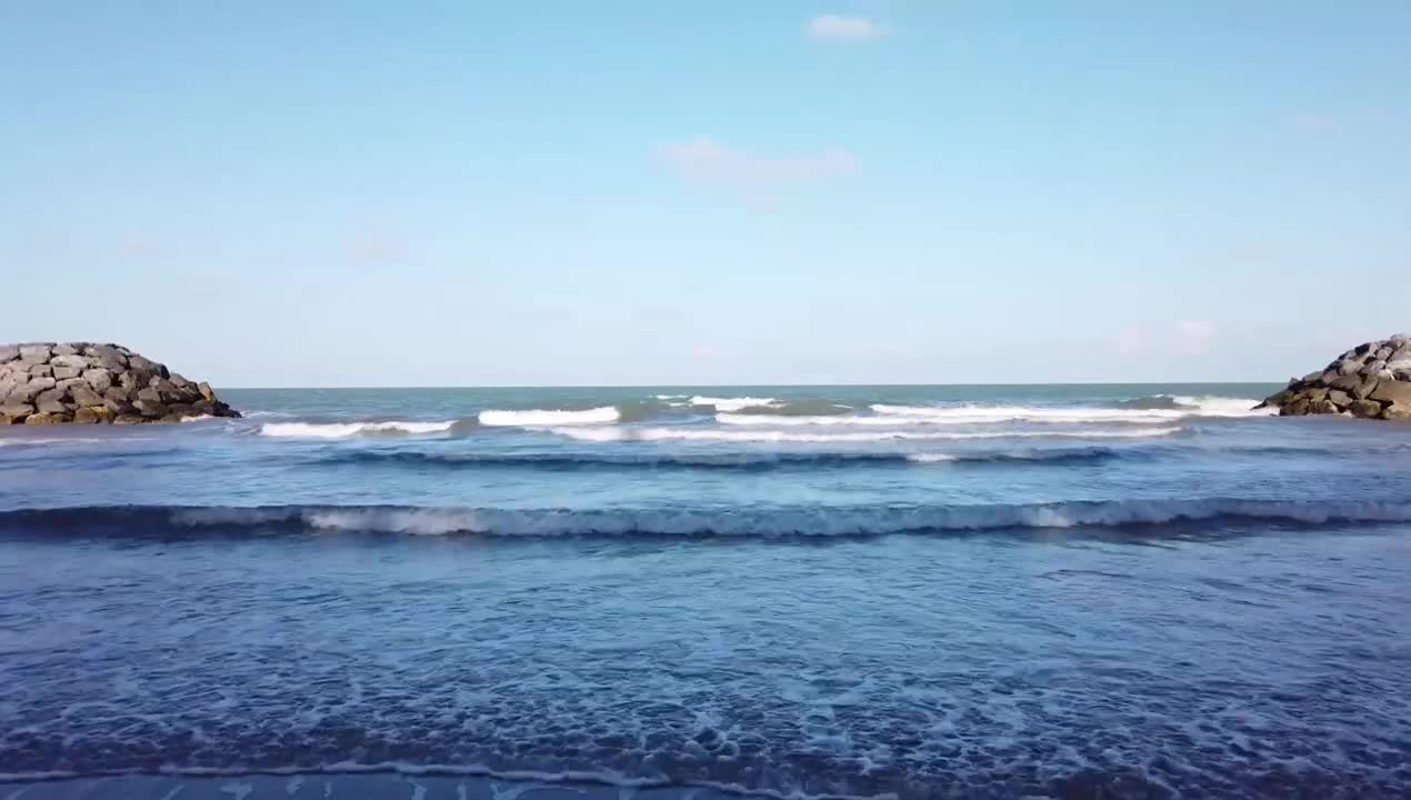 Beach wave sounds Relaxation