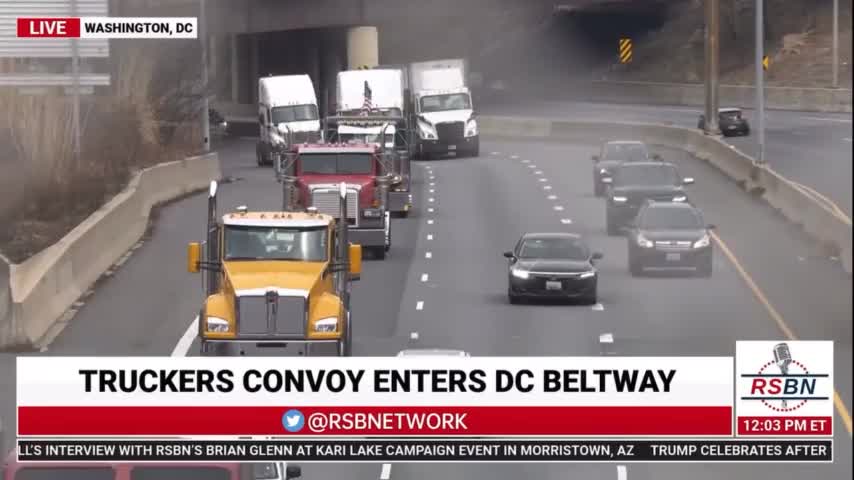 The People's Convoy Arrives in Washington DC