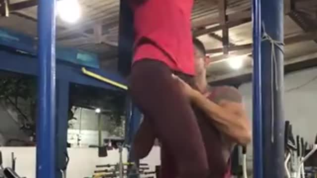 I was happy to help with the training