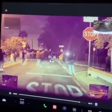 When you make a big jump with the car